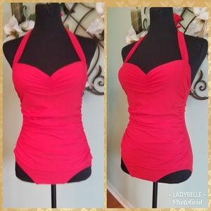 🌻One piece Red Swimsuit🌻